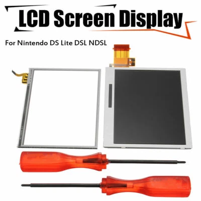 Touch Screen Replacement + Bottom LCD Display Tool For Nintendo DS Lite DSL NDSL - Image 1 of 4