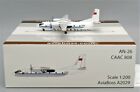 AviaBoss 1:200 Antonov AN-26 CAAC 808 (with stand) Ref: A2029
