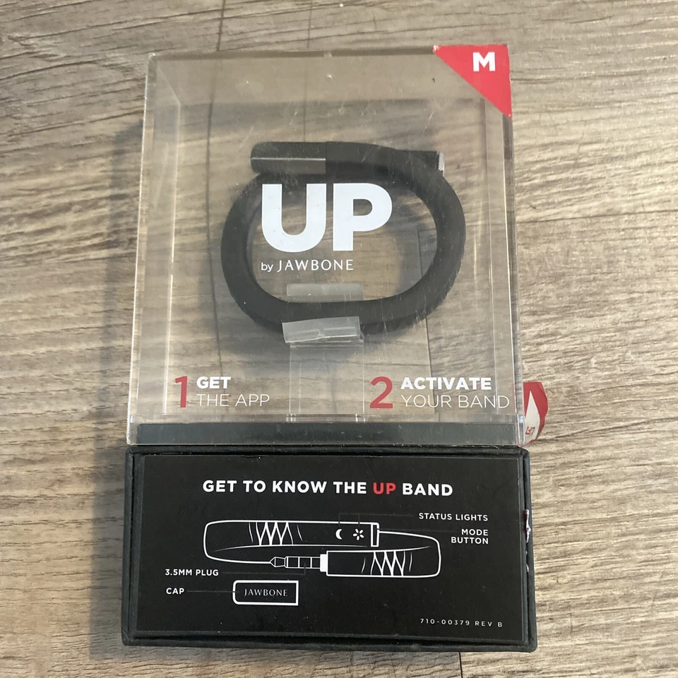 Up by Jawbone Wristband Activity Tracker - Medium - Onyx, New Open Box - Image 1 of 4