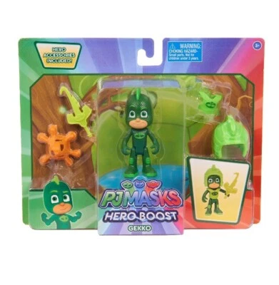 **NEW** PJ Masks Hero Boost 3” Gekko Action Figure, Ages 3+ - Imagem 1 de 2