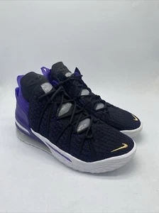 Nike LeBron 18 Lakers 2020 CQ9283-004 Men’s Size 9.5 - Picture 1 of 5