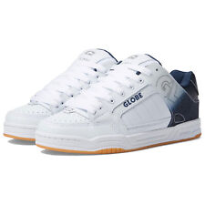 Globe Skateboard Shoes Tilt White/Blue Stipple Size 7