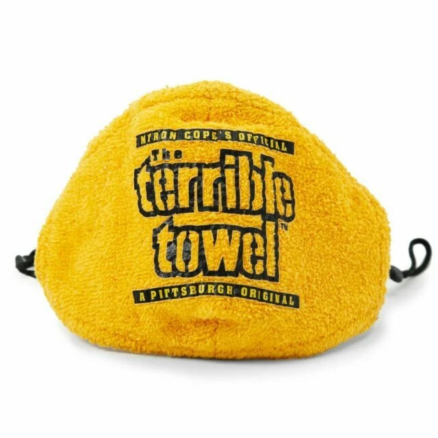Little Earth Productions Pittsburgh Steelers Terrible Towel Face Mask