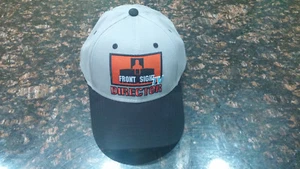 Mütze Kappe Front Sight TV grau und schwarz verstellbarer Riemen hinten OSFM EUC! - Bild 1 von 4