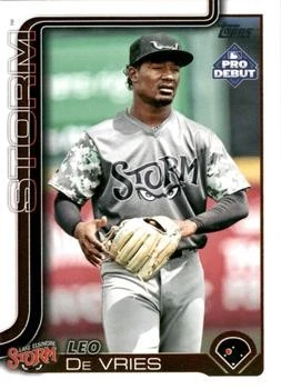 2025 Topps Pro Debut Leo De Vries #PD-17 - Image 1 of 2