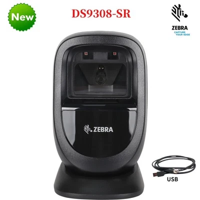 Zebra DS9308-SR 1D/2D Handheld Desktop Barcode Scanner Leser Mit USB Kabel - Bild 1 von 4