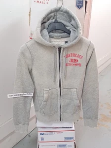 ABERCROMBIE & FITCH GOODNOW MOUNTAIN HOODIE SWEATSHIRTS GRAU HERREN GRÖSSE SMALL - Bild 1 von 11