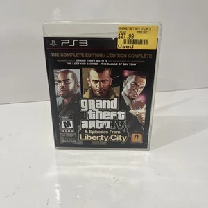 Grand Theft Auto IV Complete Edition (Sony PlayStation 3, 2008) Episodes No Map - Picture 1 of 3