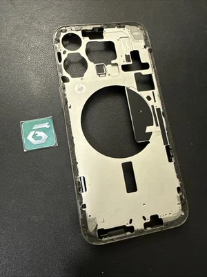 Apple iPhone 15 Pro Max Natural Titanium Mid Frame Genuine OEM Grade A - Image 1 of 4