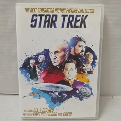 Star Trek The Next Generation 4-Movie DVD Collection  - Image 1 of 4
