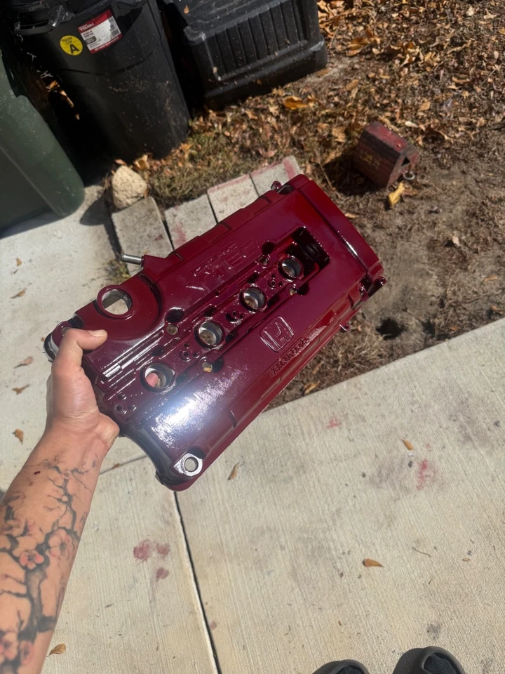 Cubierta de válvula Honda serie B 1999-2000 B18 GSR Civic SI Foto 1 de 3