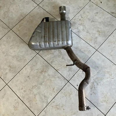 2017-2023 Jaguar F-PACE 3.0L Rear Left Passenger Exhaust Pipe Muffler OEM - Image 1 of 4