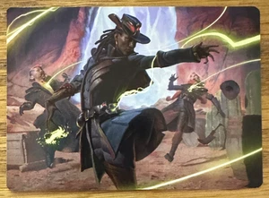 MTG Outlaws of Thunder Junction Art Card, Lilah, Undefeated Slickshot 26/54 - Picture 1 of 2