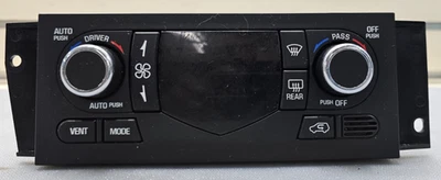 🔥02-07 Buick Rendezvous Dash Calentador de CA Descongelación Temperatura Control de Climatización Foto 1 de 4