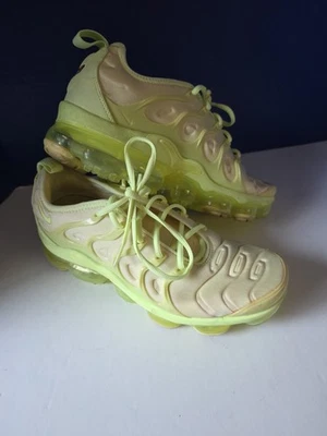 Nike Air VaporMax Plus "Barely Volt"  DJ3023-700 Women's Size 9 .5 - Image 1 of 4