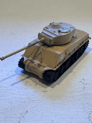 Vintage Worn Playart Sherman Tank - Image 1 of 4