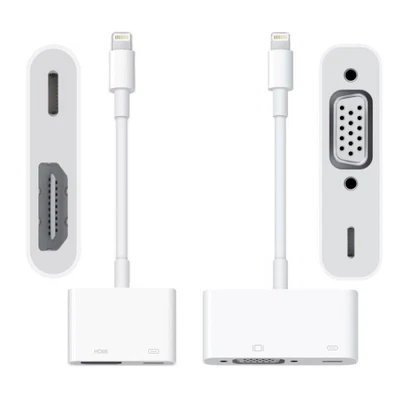 Apple Lightning to Digital AV Adapter HDMI MW2P3AM/A White Open Box - Image 1 of 4