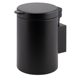 B-Ware bremermann Wand-Kosmetikeimer 3 l, Badmülleimer 2-Wege-Montage, schwarz - Bild 1 von 8