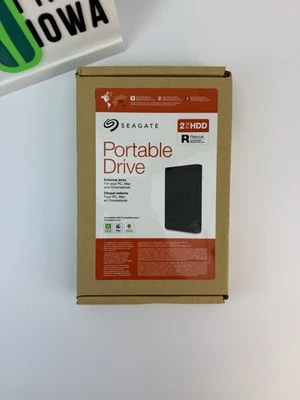Seagate Portable Drive HDD 2TB Micro USB HDD STGX2000400 *BRAND NEW* - Image 1 of 3
