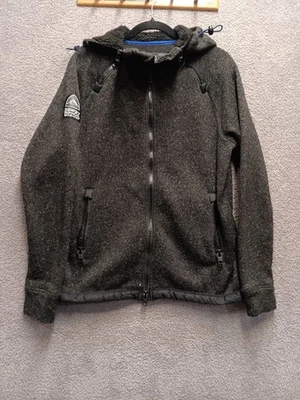 Superdry StormCo STORM Sudadera con Capucha Cremallera Completa Chaqueta Hombre L (Slim Fit) Carbón Foto 1 de 4