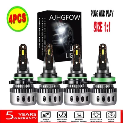 For Subaru Forester XT Sport Utility 2009-2018 LED Headlight High/Low Bulbs Kit - Image 1 of 4