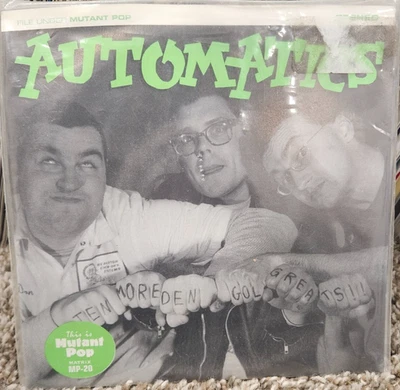 Automatics - alternate cover - 10 More Golden Greats! 7" vinyl orange colored - Image 1 of 2