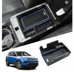 Car Center Console Storage Tray Organizer Box For 2022-2025 Jeep Compass - Picture 1 of 6