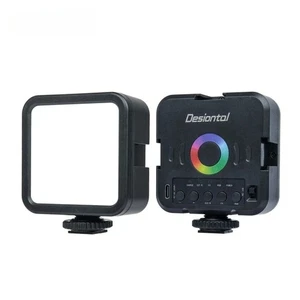 RGB Full Color LED Video Light 3000-9000K Mini Pocket Fill Lights 1200mAh Type-C - Picture 1 of 19