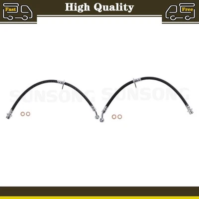 2 líneas de freno de manguera de freno trasero para Acura RSX 2,0 L Foto 1 de 4