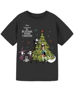 Disney The Nightmare Before Christmas Girls Graphic Short Sleeve T-Shirt Size S - Picture 1 of 5