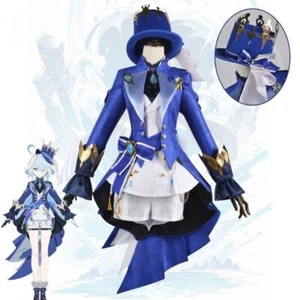 Focalors Genshin Impact Game Cosplay Costume Jumsuit Stage Women and Men Perform - Picture 1 of 23