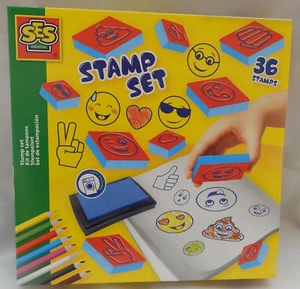 SES Creative 14961 Stempelset Emoticons - Bild 1 von 5