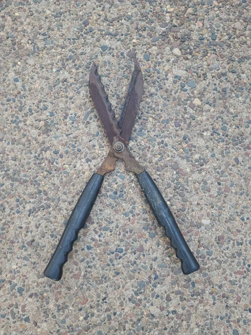 Vintage DOO KLIP Hedge Trimmer GARDEN SHEARS Clippers Heavy Duty Cover