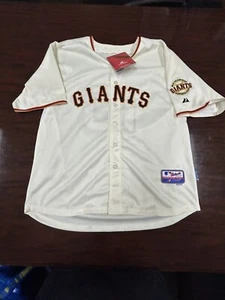 san francisco giants jersey #18 majestic cool base Size 50 - Picture 1 of 3