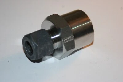 1/2 Tube x 1" Pipe 316ss Butt Weld Adapter Parker 8-1 ZHBW2-SS - Image 1 of 4