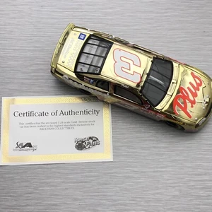 Action Dale Earnhardt #3 GM Goodwrench Stock Car 1:24 Gold Chrome - Picture 1 of 11