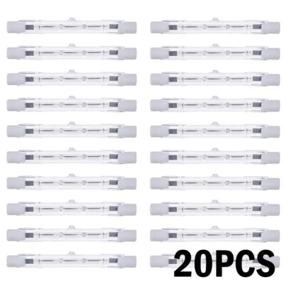 20X Light Bulb 120V 100W 100 Watt J Type T3 R7S 78mm  Double Ended 3.13" - Image 1 of 4