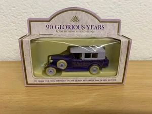 Lledo HM Queen Mother 90th Birthday Rolls Royce Model in Box - Picture 1 of 11