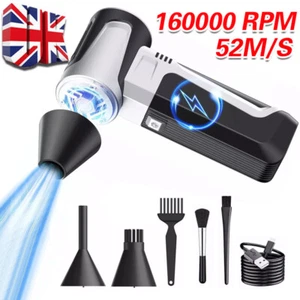 Jet Dry Blower Mini Turbo Jet Portable Air Blower 160000 RPM Electric Jet Fan R - Picture 1 of 10