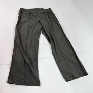 Athleta Hose Damen 18 grün grau Nolita weites Bein Pull On Activewear - Bild 1 von 9