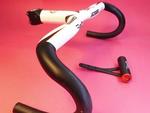 Deda Alanera RHM weiß/Carbon (matt) 46/14 integrierter Lenker - Neu aus altem Lagerbestand - Bild 1 von 5