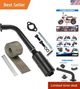 Predator 212 Exhaust System Upgrade with Noise-Reducing Muffler - Engine Part - Picture 1 of 11