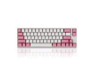 Leopold FC660M OE Mechanical Switch Keyboard PBT Double Shot Key Cap Light Pink - Picture 1 of 5