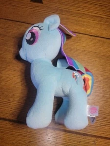 My Little Pony Plush Rainbow Dash 11" Blue Pegasus Hasbro - Picture 1 of 6