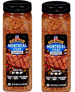 McCormick Grill-Mates 2 Pack Montreal Steak Seasoning 29 Oz (2 x 29 Oz) - Picture 1 of 2