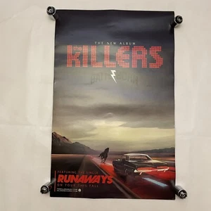 The Killers Battleborn Run Aways 2012-13 Tour Promo Doppelposter 17 x 11 Zoll - Bild 1 von 15