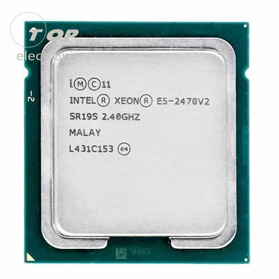 Intel Xeon E5-2470 V2 SR19S 2.4GHz 10 Cores 20 Threads 95W LGA1356 CPU Processor - Image 1 of 4