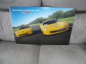 2006 Chevrolet Corvette Dealer Showroom Color Poster - Vintage - Picture 1 of 1