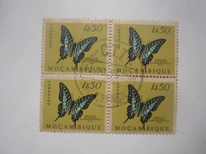 1953 MOZAMBIQUE BUTTERFLIES BLOCK - Picture 1 of 1
