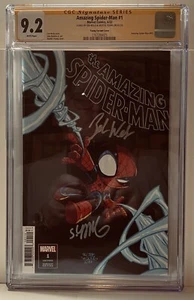 🔥Hot🔥Amazing Spider-Man Vol.6 #1 (2022) Graded 9.2*2x Signed🔥 - Picture 1 of 3